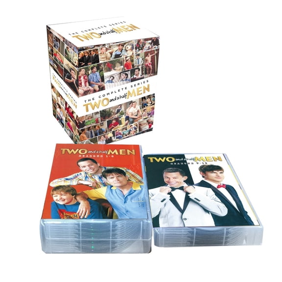 Two and a Half Men: The Complete TV Series 1-12 (DVD 39-Disc Set) Sealed