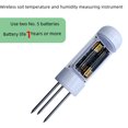 thumbnail image 2 of Detector inalámbrico de temperatura y humedad del suelo, sensor inteligente para monitoreo de suelos de flores y plantas, 2 of 4