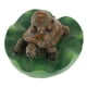 thumbnail image 4 of Adorno de Resina CUTICAT Tortuga Agua Flotante Decoración de Piscina 3 Familia Color Marrón Oscuro, 4 of 8