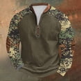 thumbnail image 1 of Blusas y camisas de manga larga con cuello redondo para hombre, sudadera con capucha de cuello redondo con cremallera y estampado, sudadera de manga larga, blusa de poliéster para hombre, 1 of 4