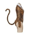 thumbnail image 3 of Cats Bodysuit Costume Sexy Leopard Print Jumpsuit, 3 of 7