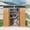 Coffee, variant on Jopath 5ft x 6ft Outdoor Storage Shed with Transparent Plate, Heavy Duty Metal Shed Garden Tool Shed with Lockable Door for Backyard, Patio White