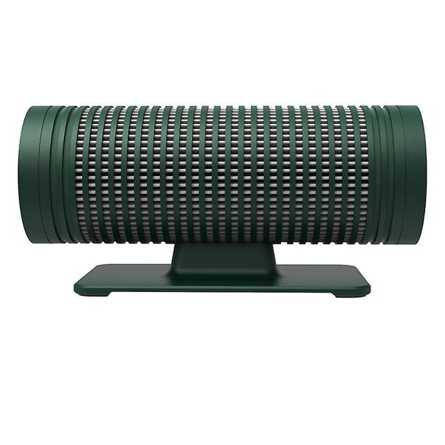 Purificador de aire para coche de 2 piezas con filtro Hepa True, purificador de aire para coche, purificador de aire portátil con luz LED para viajero de escritorio de oficina en casa (gre