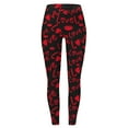 thumbnail image 4 of Tosmy Women's Leggings Womens Valentine's Day Casual Print Love Yoga Pants Leggings Soft, 4 of 4
