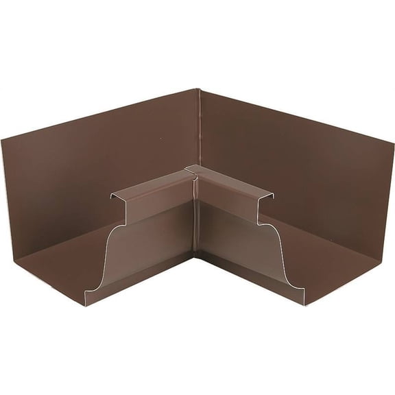AMERIMAX HOME PRODUCTS 2520119 Aluminum Inside Mitre, 5"