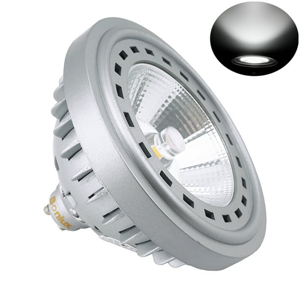Begrænsning gasformig lokalisere Bonlux 12W LED Ar111 Es111 GU10 Base Spot Light Bulb with Cree COB Chips 75W  Halogen Replacement Bulb for Landscape Recessed Track Lighting, 120V  Daylight 6000k - Walmart.com