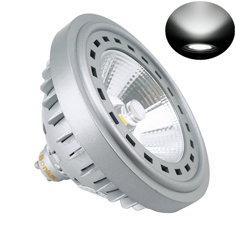 Forløber Somatisk celle embargo Bonlux 12W LED Ar111 Es111 GU10 Base Spot Light Bulb with Cree COB Chips  75W Halogen Replacement Bulb for Landscape Recessed Track Lighting, 120V  Daylight 6000k - Walmart.com