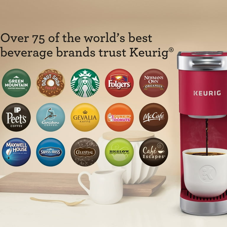Keurig K Mini Plus Single Serve K Cup Pod Coffee Maker Cardinal Red