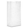 thumbnail image 3 of Grocery Paper Bags, 30 Lbs Capacity, #2, 4.31"w X 2.44"d X 7.88"h, White, 500 Bags | Bundle of 5, 3 of 5