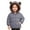 1Grey33, variant on Kids Outerwear Coats Reversible Fuzzy Hooded Girls Winter Coat With Teddy Bear Ears Soft Double Thickened Toddler Youth Waterproof Windproof Warm Long Sleeve Pockets Home Cozy Jacket