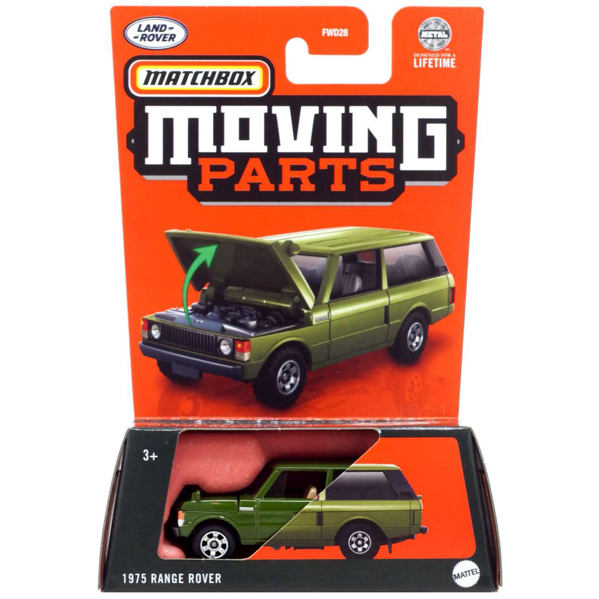 Matchbox Moving Parts 1975 Range Rover Diecast Vehicle