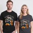 thumbnail image 5 of Tonight We Fly Halloween Witch Crazy Chickens T-Shirt – Halloween Humor Theme – Festive Celebration Wear, 5 of 6