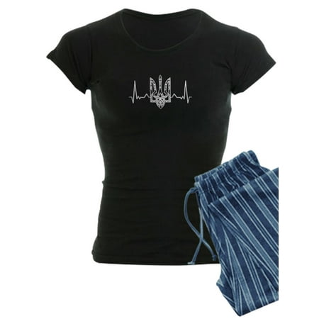 

CafePress - Ukraine Ukrainians Ukrainian Kiev Trysub F Pajamas - Women s Dark Pajamas