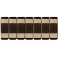 thumbnail image 4 of Gloria Non Slip Rubber Back Washable Indoor Stair Rug Mat Stair Treads Carpet Set of 7, 4 of 6