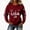 Wine, variant on longantii Patriotic Tops for Women 250th Anniversary Usa Crewneck Tees Casual Fit Long Sleeve American Flag Clothing Fourth Of July Blouses Blue M