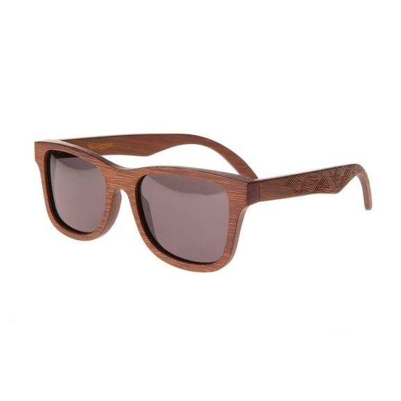 New Premium Wooden Polarized Kona Sycamore Sunglasses 53mm with Grey Lenses
