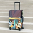 thumbnail image 6 of Saiise Bluey Luggage Suitcase Covers Elastic Washable Luggage Protector Travel Suitcase Protective Cover For Unisex Fits 18-32 Inch Luggage(No luggage included), 6 of 7