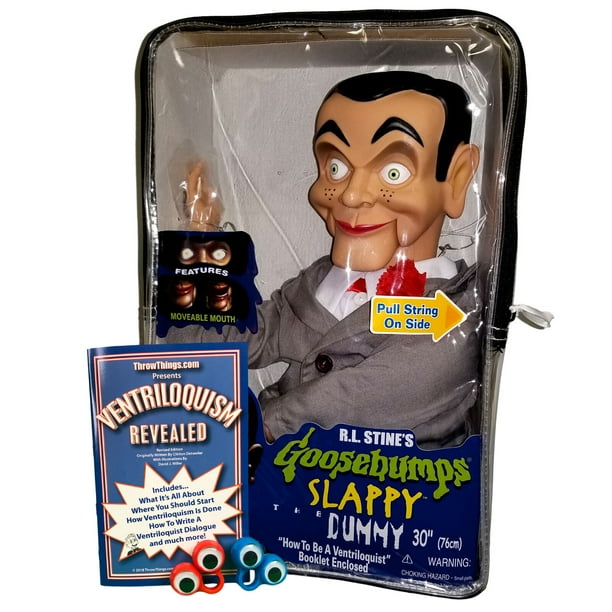 Slappy the Dummy Doll From Goosebumps (Non Glowing Eyes) Bonus Bundle