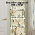 thumbnail image 6 of InsCrazy Floating Shelves Storage for Kitchen Bathroom Laundry Room Office, Multifunctional Hanging Rack Punch Free Self Adhesive Hook, 6 of 6