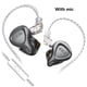 thumbnail image 1 of Auricular CCA CSN Auriculares internos con reducción de ruido Auriculares portátiles compatibles con Bluetooth de 3,5 mm, gris, con micrófono Monstrate EL003193-04, 1 of 2