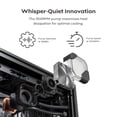 thumbnail image 4 of MONTECH HyperFlow Silent 240 Black Ultra-Quiet AIO Liquid CPU Cooler, 3100RPM Pump, Triple Silent Fans, High-Efficiency Radiator for Superior Heat Dissipation, Intel & AMD Compatible, ARGB-Free, 4 of 4