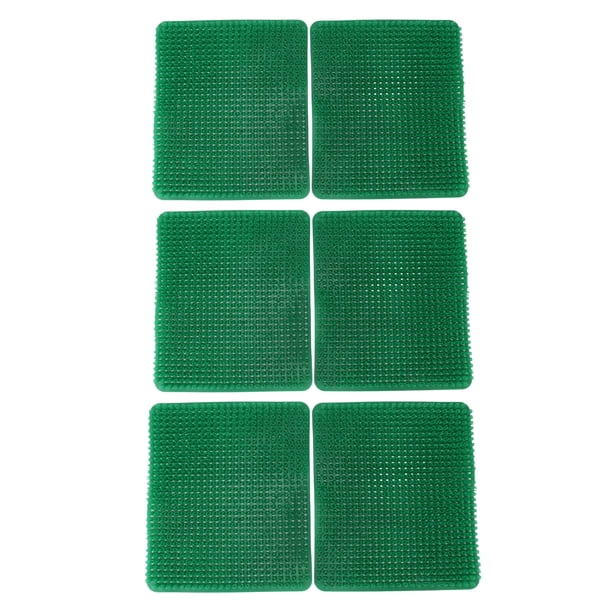 TITA-DONG 10 Tapis De Nid De Poule 33x33cm - Doublure Nid Poulet Plastique Lavable Fibre Coco