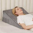 Wedge Pillow for Back Pain Relief, Bed Wedge Pillow for Sleeping, 24×24