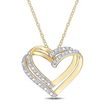 Everly Women's .2CT TW Diamond Sterling Silver Pendant