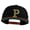 Black Red, variant on Greek Alphabet RHO Patched Classic Snapback Woold Blend 2 Tone Cap - Black Red OSFM