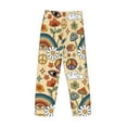 thumbnail image 5 of Disketp 70s Hippie Style Men'S Pajama Pants - Ultra Soft Fleece Sleep And Lounge Pants (Size: S-Xxl), 5 of 9