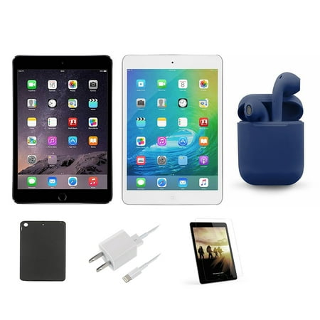 UPC: 0685642752748 | Restored Apple iPad Mini 2 7.9-inch Wi-Fi Only 32GB Bundle: Case  Pre-Installed Tempered Glass  Rapid Charger  Bluetooth/Wireless Airbuds By Certified 2 Day Express (Refurbished)