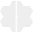 thumbnail image 4 of 26"OD x 1"ID x 9"C x 1"P Daisy Architectural Grade PVC Contemporary Ceiling Medallion, Two Piece, 4 of 11