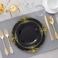 thumbnail image 3 of 25 platos de plástico: platos de un solo uso para bodas, fiestas y cumpleaños., 3 of 5