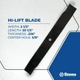 thumbnail image 5 of New Stens Hi-Lift Blade Shop Pack 315-792-6 For Gravely 8979600, 5 of 7