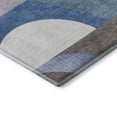 thumbnail image 3 of Addison Rugs Mayfield Premium Machine Washable Transitional Mid Century Sky Rectangle Rug, 10' X 14' Machine Washable Transitional Mid Century Sky Oversized Sherpa Throw Blanket, 3 of 7