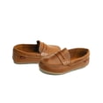 thumbnail image 2 of Zapato Mocasin Piel Audaz Juvenil Color Café Claro 20, 2 of 6