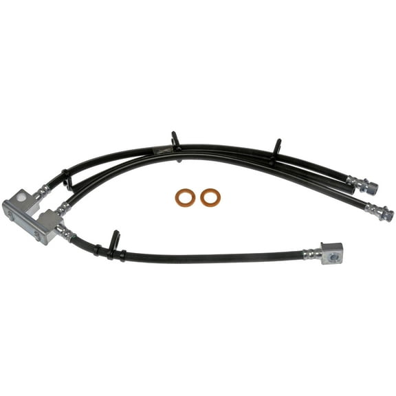 Dorman H620996 Rear Driver Side Brake Hydraulic Hose for Specific Ford Models Fits select: 2006-2009 FORD ECONOLINE