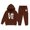 /c30Brown189, variant on Huowey Little Girls Clothes Fall Outfits Long Sleeve Hoodie Sweatshirt Pants 2 PC Set Elastic Waist Loose Fit Letter Graphic Winter School Outdoor Casual Everyday Wear Lovely Outfit,Black,2-3 Years