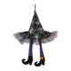 thumbnail image 4 of Decoraciones colgantes de piernas de para Halloween, sombrero de piernas de , cartel colgante, adorno, novedad, colgador multifuncional Violeta, 4 of 8