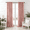Pink, variant on SNITIE Crushed Velvet Grommet Curtains, 2 Panels Luxurious Thermal Insulated Soundproof Drapes, Light-Filtering Soft Durable Window Treatments for Living Room Office