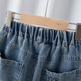 thumbnail image 5 of MuXiKeJi Clothes Toddler Shorts for Boys 2t Cartoon Printed Elastic Waistband Denim Shorts Soft Basic Soccer Shorts Boys Summer Clothes, 5 of 6