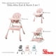thumbnail image 4 of Silla Alta D´Bebe Eat & Rock Rosa D´Bebe 3 en 1, 4 of 6
