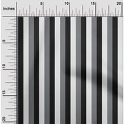 oneOone Cotton Flex White Fabric Stripes Dress Material Fabric Print Fabric By The Yard 40 Inch Wide-JFJ