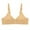 Yellow Everyday Bra, variant on HAPIMO Women's Plus Size Everyday Bra Floral Lifting Bra Comfy Underwear Elderly Wireless Brassiere Clearance Solid Color Trendy Lady Lingerie Blue L