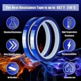 thumbnail image 3 of 2 Rolls 10mmx33M(108Ft) Blue Heat Tape Heat Transfer Tape for Heat Sublimation Press No Residue and, 3 of 5
