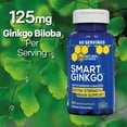 thumbnail image 3 of NATURAL STACKS Ginkgo Biloba Supplements w/Panax Ginseng and Bacopa Monnieri - Focus Supplement for Mental Performance, Brain Health Supplements for Adults, 60 Ginkgo Biloba Capsules, 3 of 7