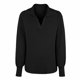 thumbnail image 4 of Suéter de punto con cuello de traje nuevo de otoño e invierno para mujer, suéter de manga farol, suéter de Color sólido Pompotops hdfakjf11864, 4 of 7