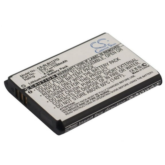 Replacement Battery For Samsung 3.7v 1100mAh Camera Battery