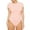 Pink, variant on Fimkaul Summer Romper Women's Underwear Crew Neck Short Sleeve Leggings Slim Jumpsuit Bodysuit Top Hot Pink M
