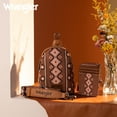 thumbnail image 3 of Wrangler Aztec Crossbody Sling Bags for Women Wallet Set,Dark Brown, 3 of 7